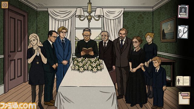 『フレミング邸の殺人事件』死亡診断書作成ミステリーアドベンチャーの体験版が配信開始。事件現場を記録しつつ、法医学的アプローチから死因や真犯人を探る