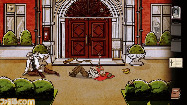 『フレミング邸の殺人事件』死亡診断書作成ミステリーアドベンチャーの体験版が配信開始。事件現場を記録しつつ、法医学的アプローチから死因や真犯人を探る