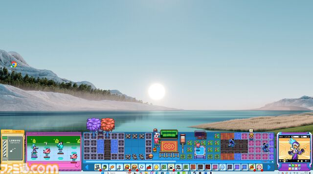 『ロックマンエグゼ』風オートバトルRPG『Berserk B.I.T.S』が本日（11/21）配信。バトルチップ使いドット絵キャラがデスクトップでウイルスとバトル！記事