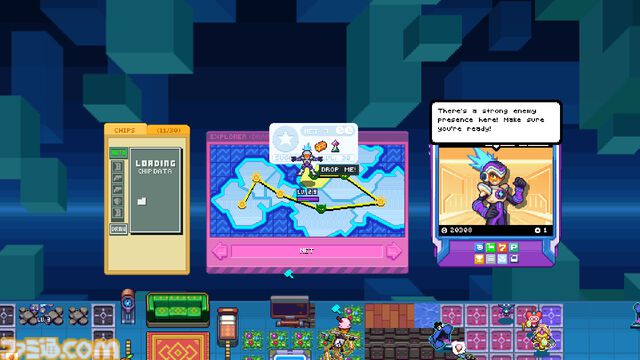 『ロックマンエグゼ』風オートバトルRPG『Berserk B.I.T.S』が本日（11/21）配信。バトルチップ使いドット絵キャラがデスクトップでウイルスとバトル！記事