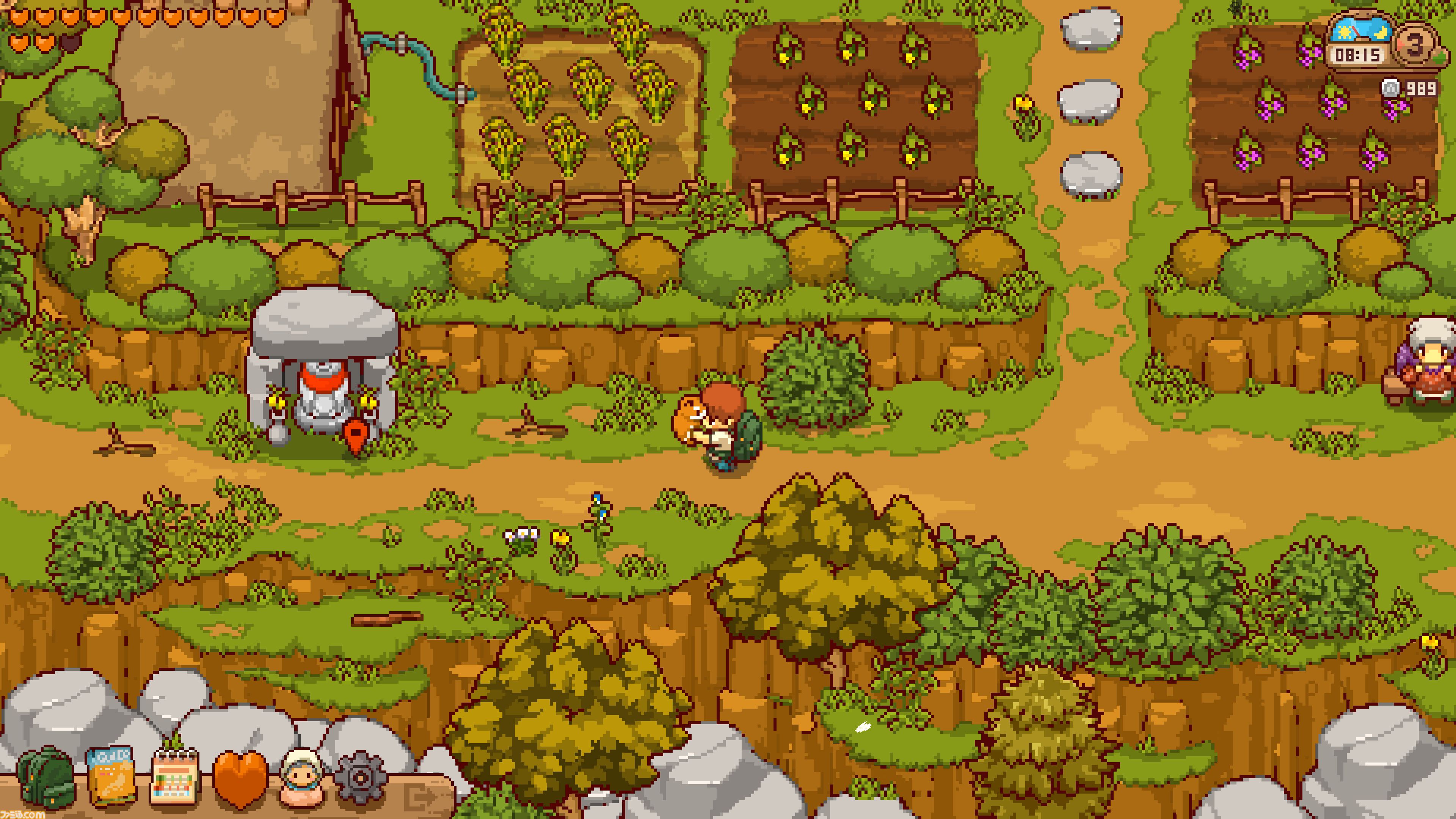『にほんの田舎ぐらし』ドット絵スローライフシムがSwitch、Steam向けに発売決定。古きよき自然豊かな日本の田舎暮らしを味わいながら、季節の移ろいを噛み締める