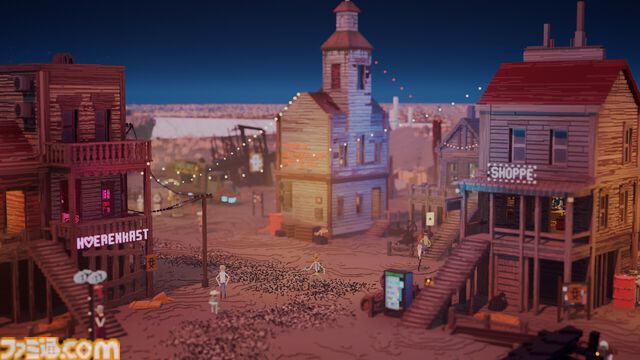 『Erosion』死ぬと“10年後”に飛ばされるオープンワールドローグライクが面白そう。西部劇風な世界を舞台に、未来を書き換えながら攫われた娘を助け出せ