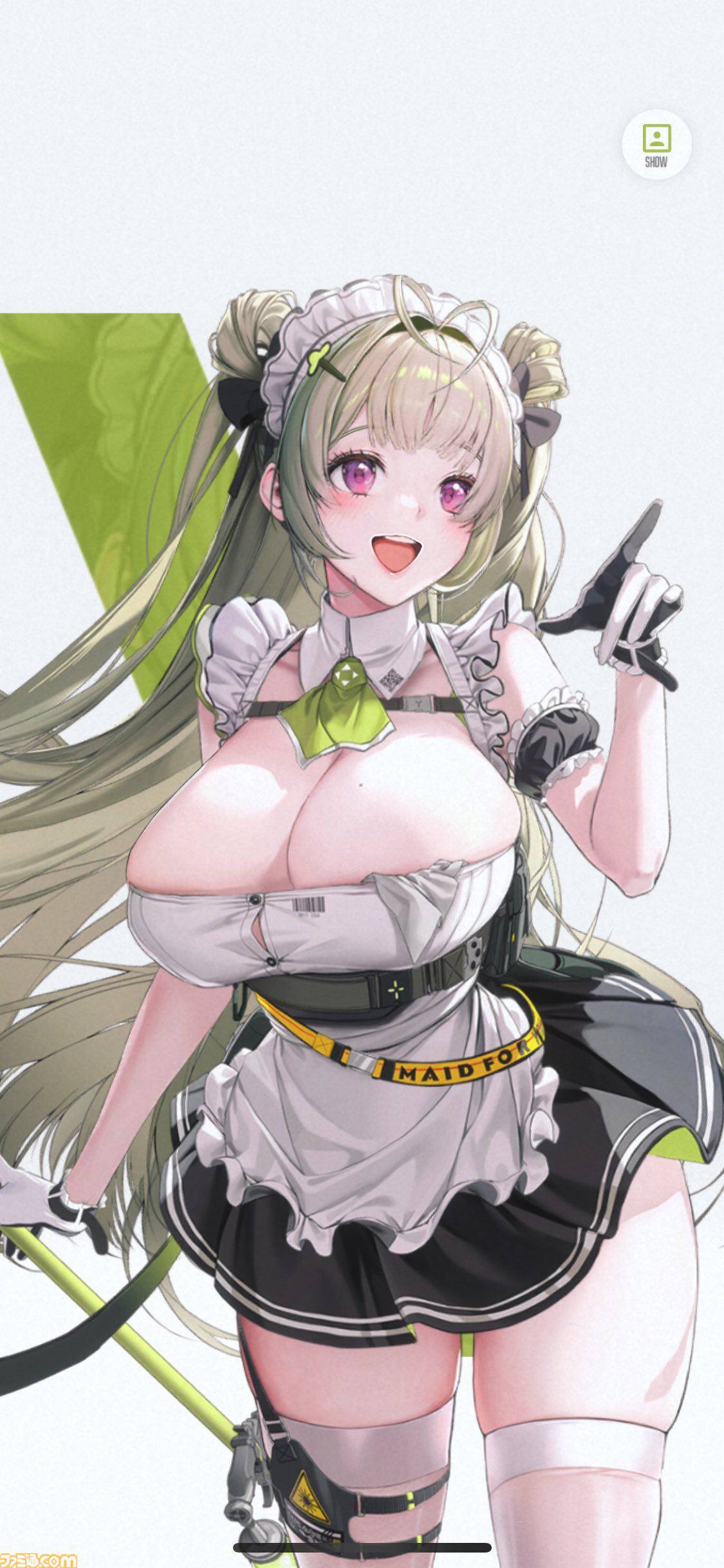 【NIKKE】コインラッシュの新人バニーガールのイラスト公開。破れたタイツにお尻と胸のほくろから、アリスとソーダとの考察が集まる【ニケ】
