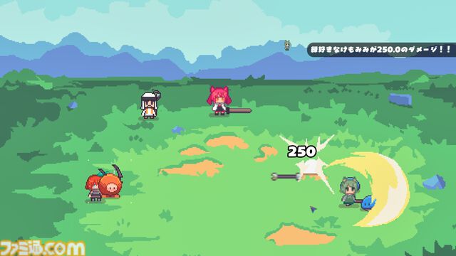 『行列のできる武器鍛冶屋』お客さんの“得意武器”を見極め鍛造するシミュレーションに魅かれる。渡した武器の真価はバトルパートでチェック