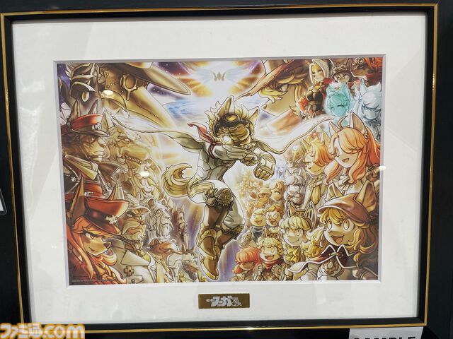 『戦場のフーガ展』in渋谷リポート。マルトのケモ耳をモフりたい衝動をグッと抑えるのに必死。タラニスの模型や描き下ろしシークレットイラストお宝仕様満載