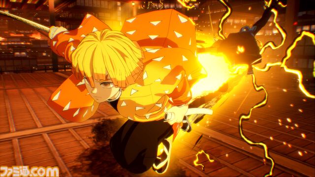 『鬼滅の刃 ヒノカミ血風譚2』我妻善逸（無限城編）が参戦するDLCキャラクターパックが12月2日に配信決定。第3弾追加キャラ・猗窩座（無限城編）のイラストも公開