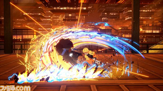 『鬼滅の刃 ヒノカミ血風譚2』我妻善逸（無限城編）が参戦するDLCキャラクターパックが12月2日に配信決定。第3弾追加キャラ・猗窩座（無限城編）のイラストも公開