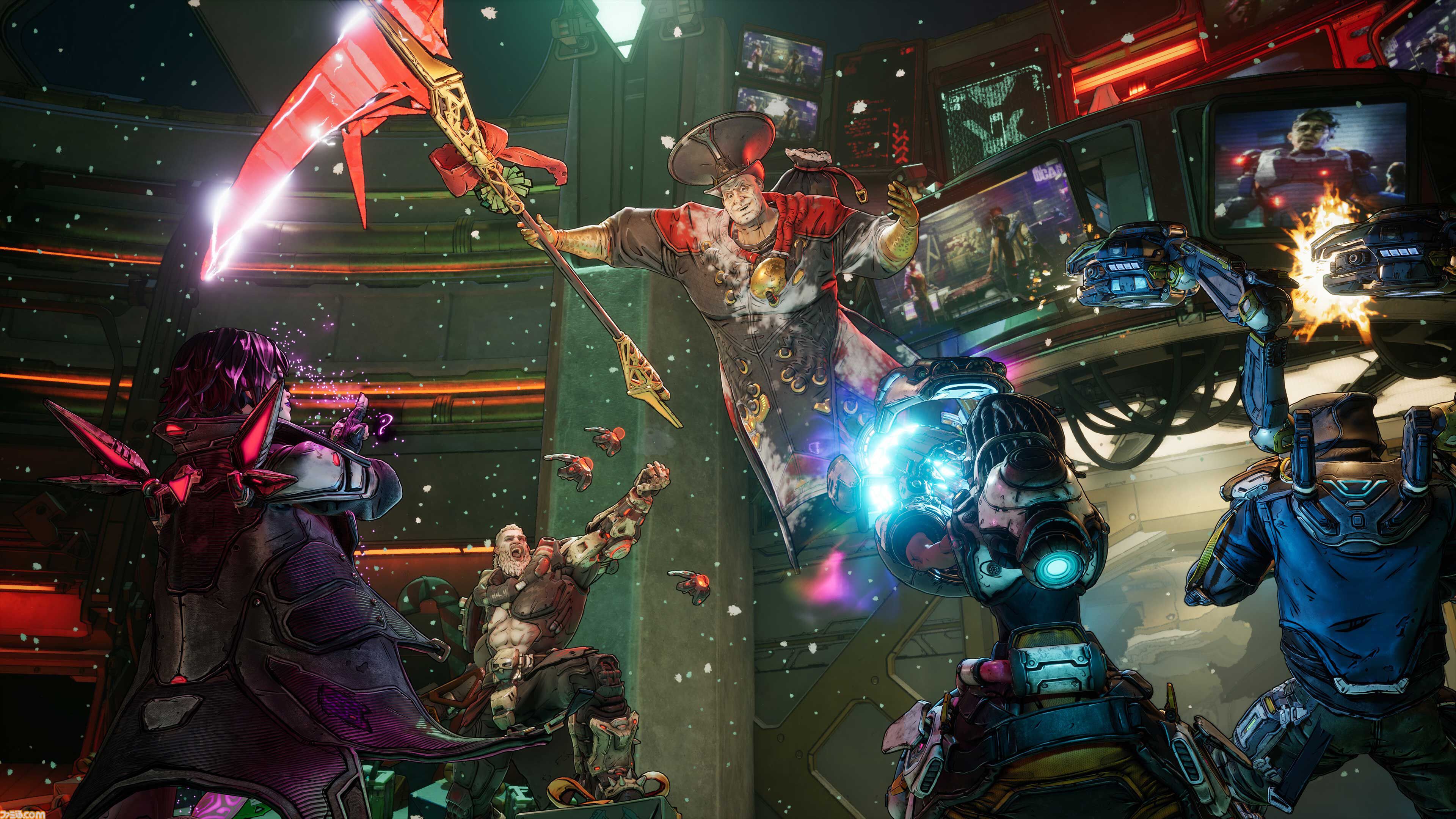 『ボーダーランズ4』DLC“お尋ね者パック1”を無料配信。ラッシュを支援する新ミッション、24種のカスタマイズアイテムが登場