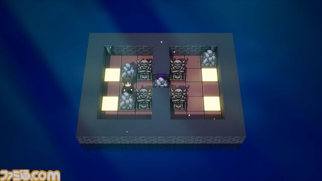 『魔王城修繕計画』魔王の息子がひとりぼっちで城のお片付け。ちょっと切ない短編パズルゲーム