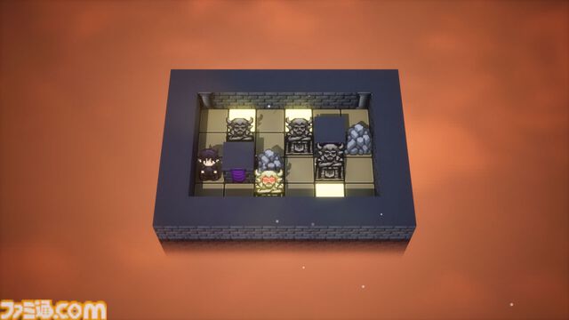 『魔王城修繕計画』魔王の息子がひとりぼっちで城のお片付け。ちょっと切ない短編パズルゲーム