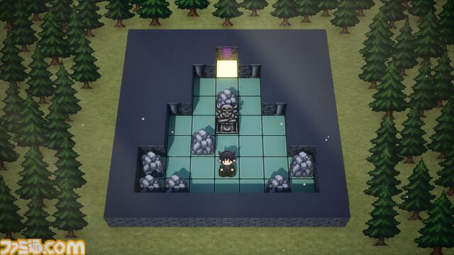 『魔王城修繕計画』魔王の息子がひとりぼっちで城のお片付け。ちょっと切ない短編パズルゲーム