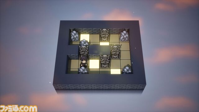 『魔王城修繕計画』魔王の息子がひとりぼっちで城のお片付け。ちょっと切ない短編パズルゲーム