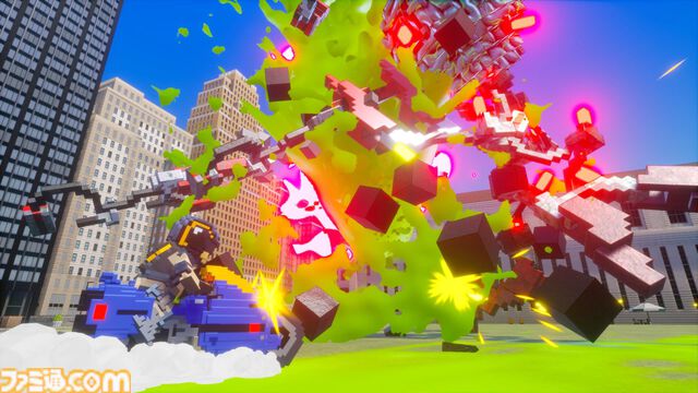 『デジボク地球防衛軍2』本日（5/23）発売。『EDF』歴代兵科のボクセル隊員とともに侵略者に立ち向かう3Dアクションシューティング