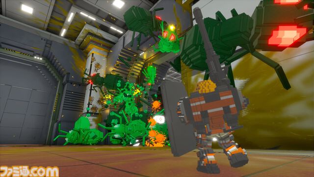 『デジボク地球防衛軍2』本日（5/23）発売。『EDF』歴代兵科のボクセル隊員とともに侵略者に立ち向かう3Dアクションシューティング