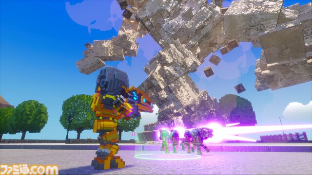 『デジボク地球防衛軍2』本日（5/23）発売。『EDF』歴代兵科のボクセル隊員とともに侵略者に立ち向かう3Dアクションシューティング