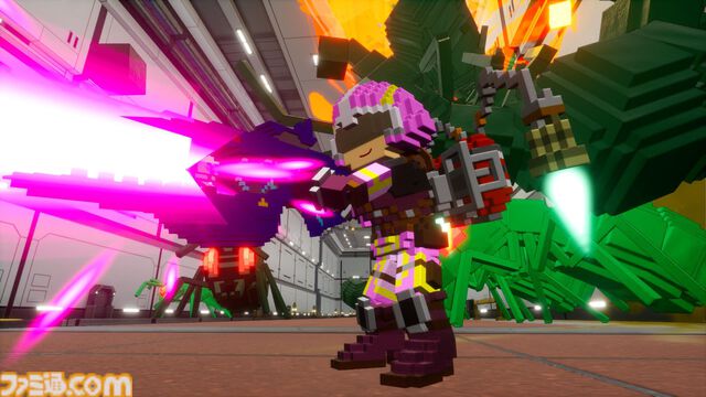 『デジボク地球防衛軍2』本日（5/23）発売。『EDF』歴代兵科のボクセル隊員とともに侵略者に立ち向かう3Dアクションシューティング