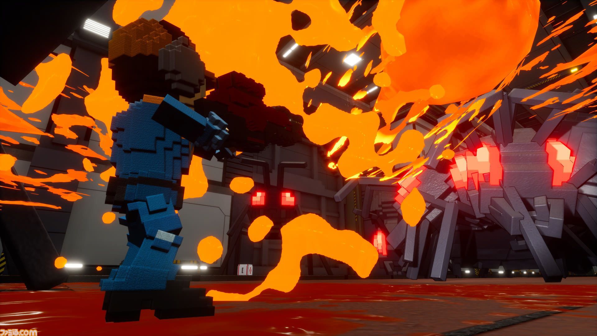 『デジボク地球防衛軍2』本日（5/23）発売。『EDF』歴代兵科のボクセル隊員とともに侵略者に立ち向かう3Dアクションシューティング
