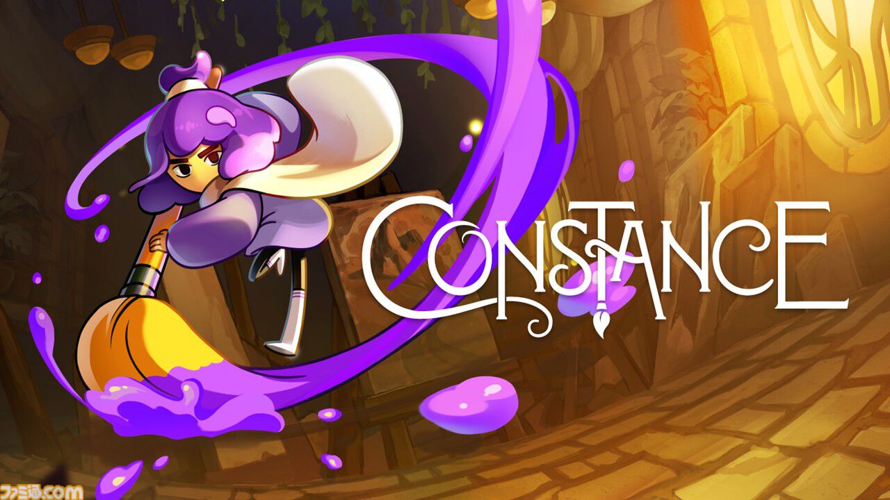 『Constance』絵筆を振るい精神世界を旅する2Dアクションアドベンチャー。疲れ切った日常から抜け出し、出会いを通じて変わっていく少女の物語