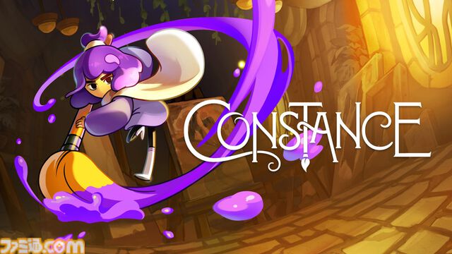 『Constance』絵筆を振るい精神世界を旅する2Dアクションアドベンチャー。疲れ切った日常から抜け出し、出会いを通じて変わっていく少女の物語