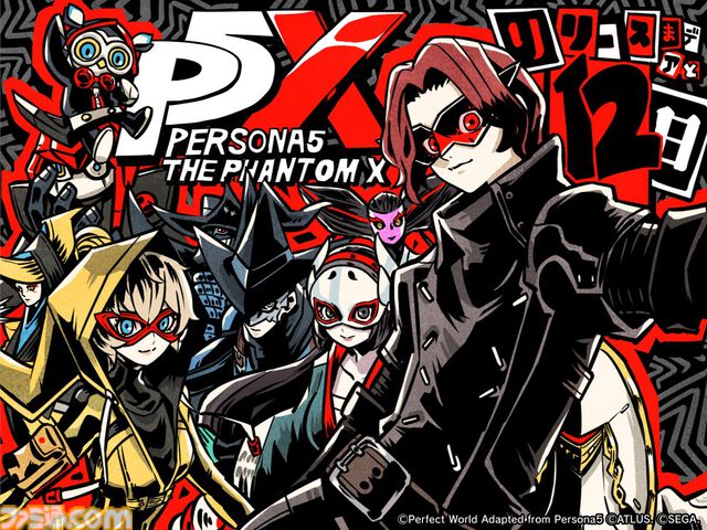 『ペルソナ5X』ヴィレヴァンコラボが決定。タケウチリョースケが描く怪盗団メンバーや怪ドルたちの描き下ろしイラストが公開