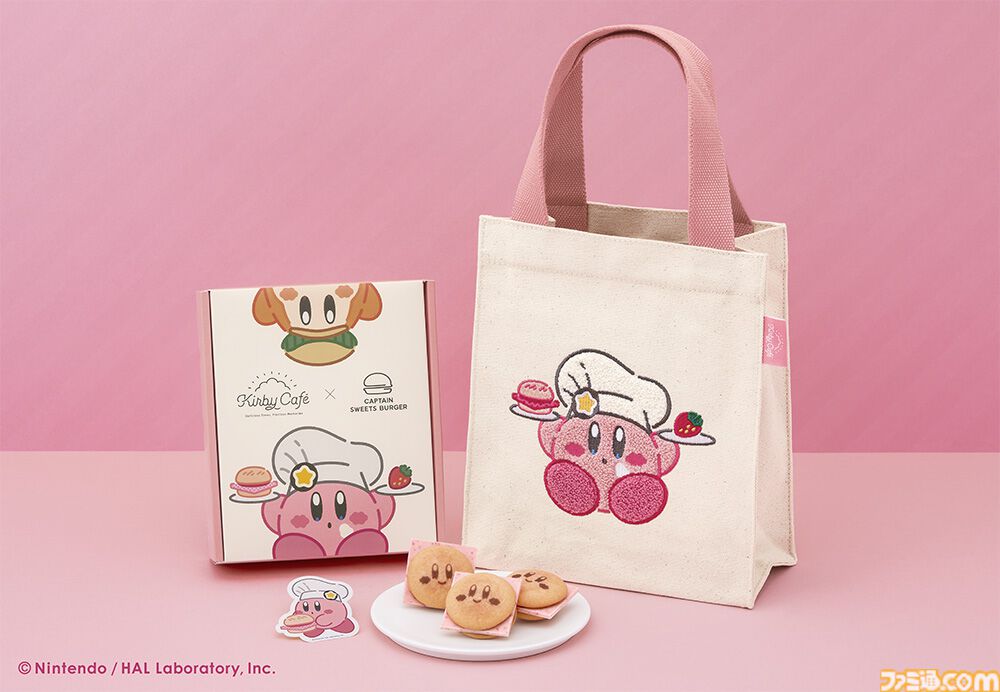 カービィカフェ】ふわふわ刺繍トートバッグがかわいい。キャプテン