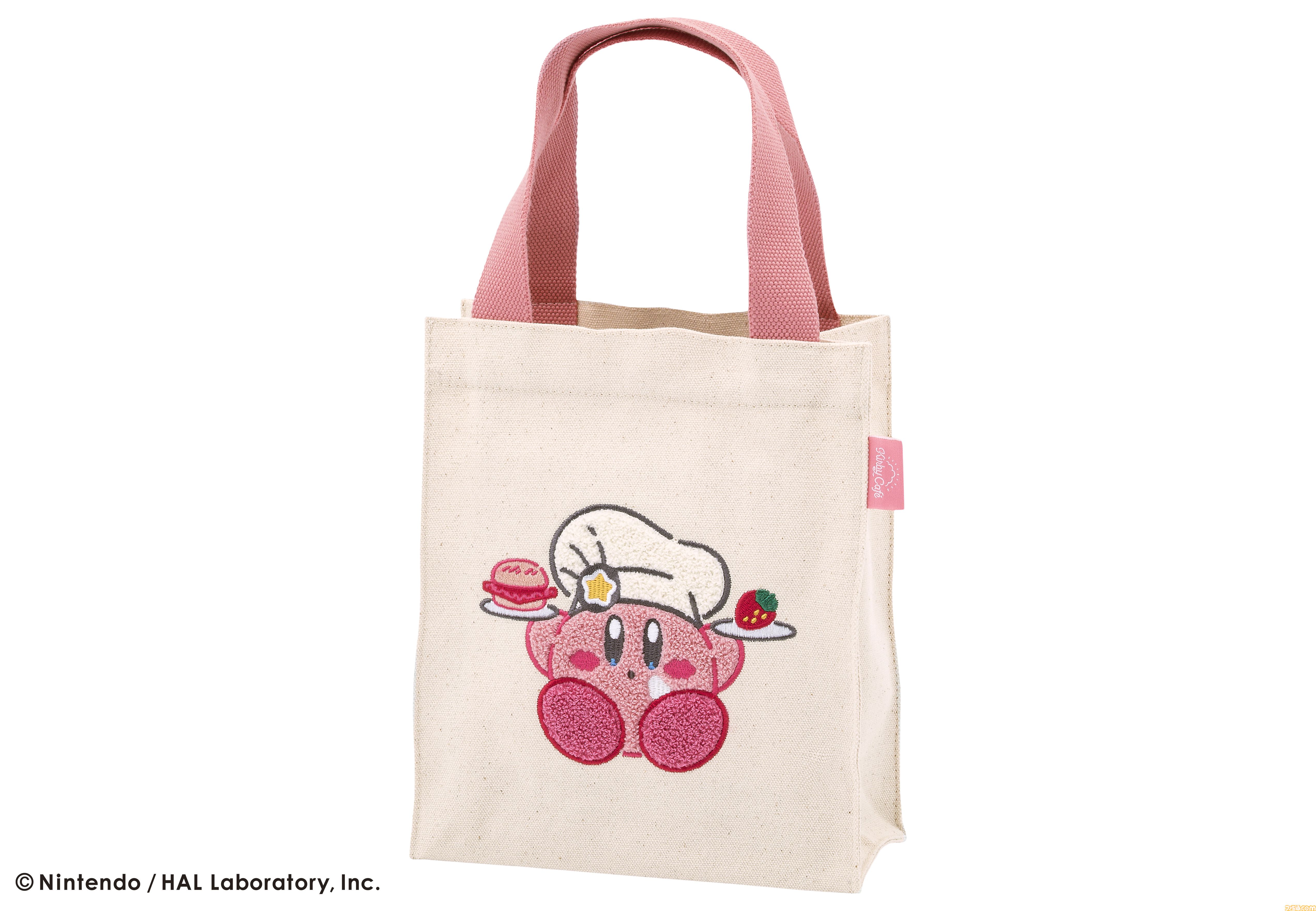 カービィカフェ】ふわふわ刺繍トートバッグがかわいい。キャプテン