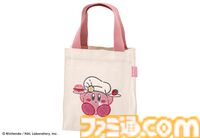 【カービィカフェ】ふわふわ刺繍トートバッグがかわいい。キャプテンスイーツバーガーコラボ、カービィの苺クッキーセットが12月1日発売