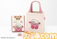【カービィカフェ】ふわふわ刺繍トートバッグがかわいい。キャプテンスイーツバーガーコラボ、カービィの苺クッキーセットが12月1日発売