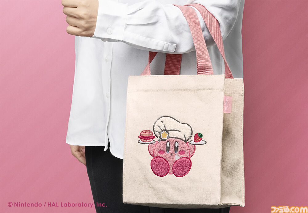 カービィカフェ】ふわふわ刺繍トートバッグがかわいい。キャプテン