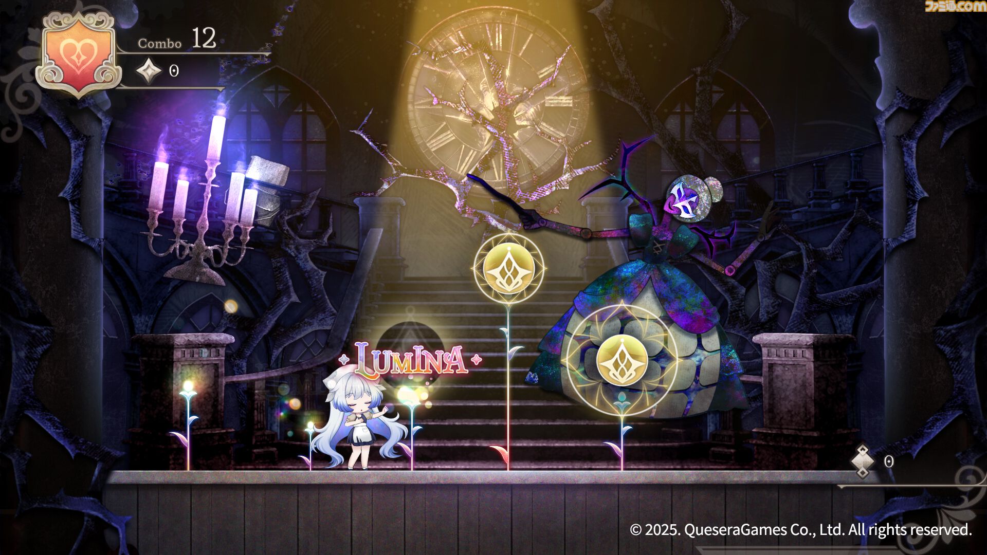 『Nientum - Op.ZERO』シンデレラなど童話の舞台を駆け抜けるリズムゲームが早期アクセス開始。宝石の音符を奏でて歪められた物語を修復せよ