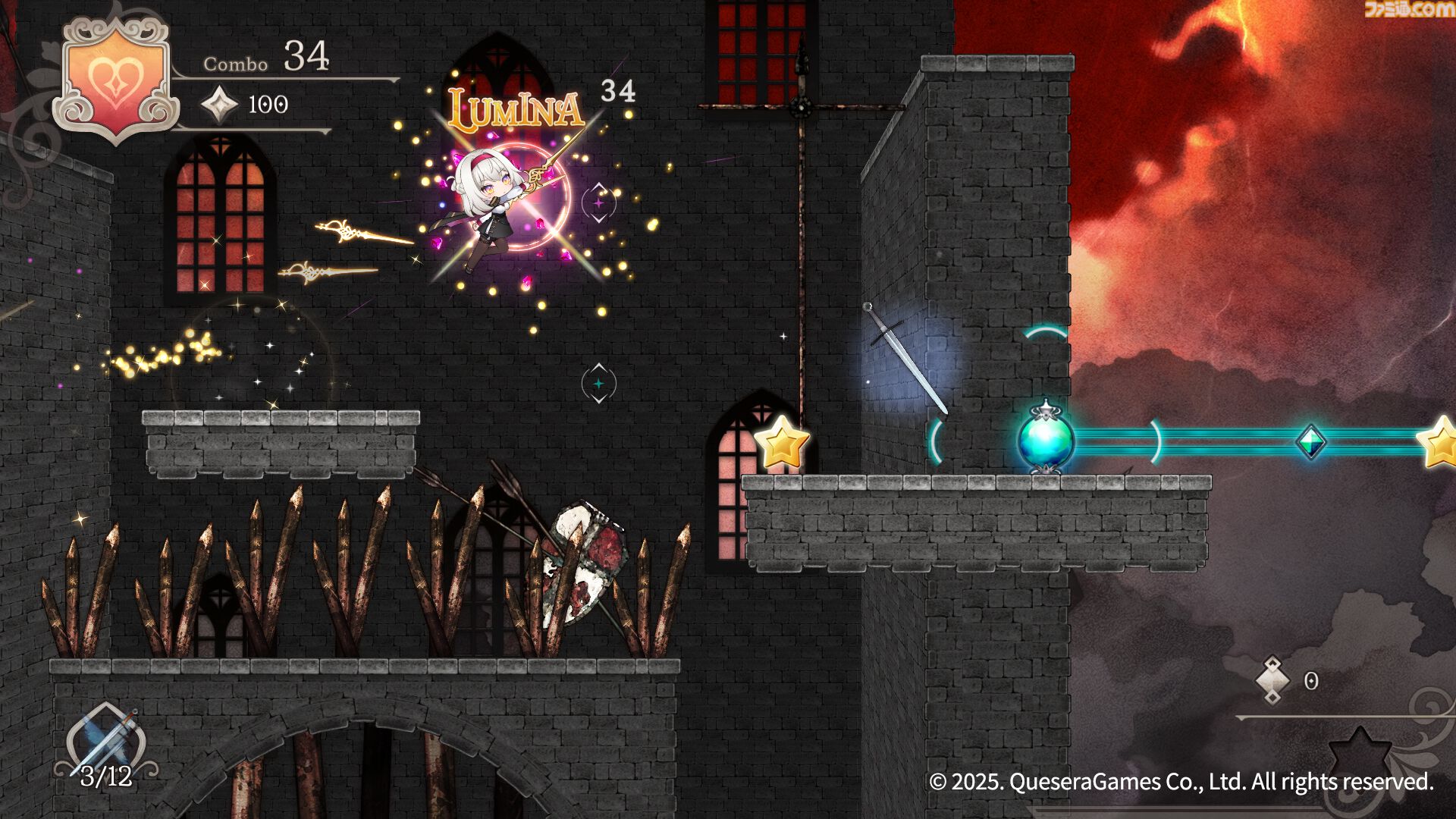 『Nientum - Op.ZERO』シンデレラなど童話の舞台を駆け抜けるリズムゲームが早期アクセス開始。宝石の音符を奏でて歪められた物語を修復せよ