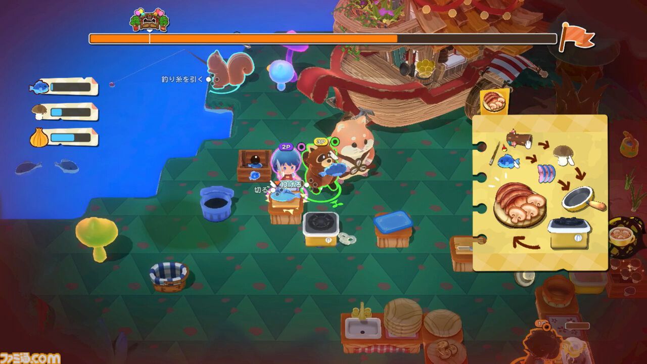 『リップルアイランド カイルとキャルのレストラン』ファミコン時代の原作ストーリーをクッキングゲーム風にアレンジ。最大16人プレイ対応【本日発売】