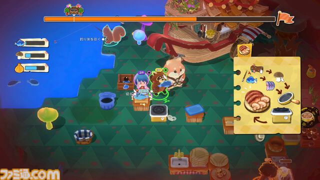 『リップルアイランド カイルとキャルのレストラン』ファミコン時代の原作ストーリーをクッキングゲーム風にアレンジ。最大16人プレイ対応【本日発売】