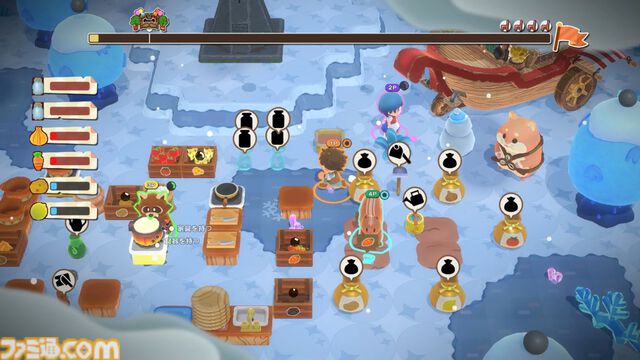 『リップルアイランド カイルとキャルのレストラン』ファミコン時代の原作ストーリーをクッキングゲーム風にアレンジ。最大16人プレイ対応【本日発売】