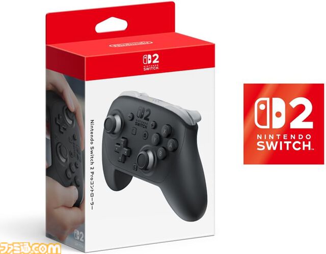 Switch2プロコン（Proコントローラー）がAmazonで販売中。Switch2ロゴステッカー同梱【Nintendo Switch 2】