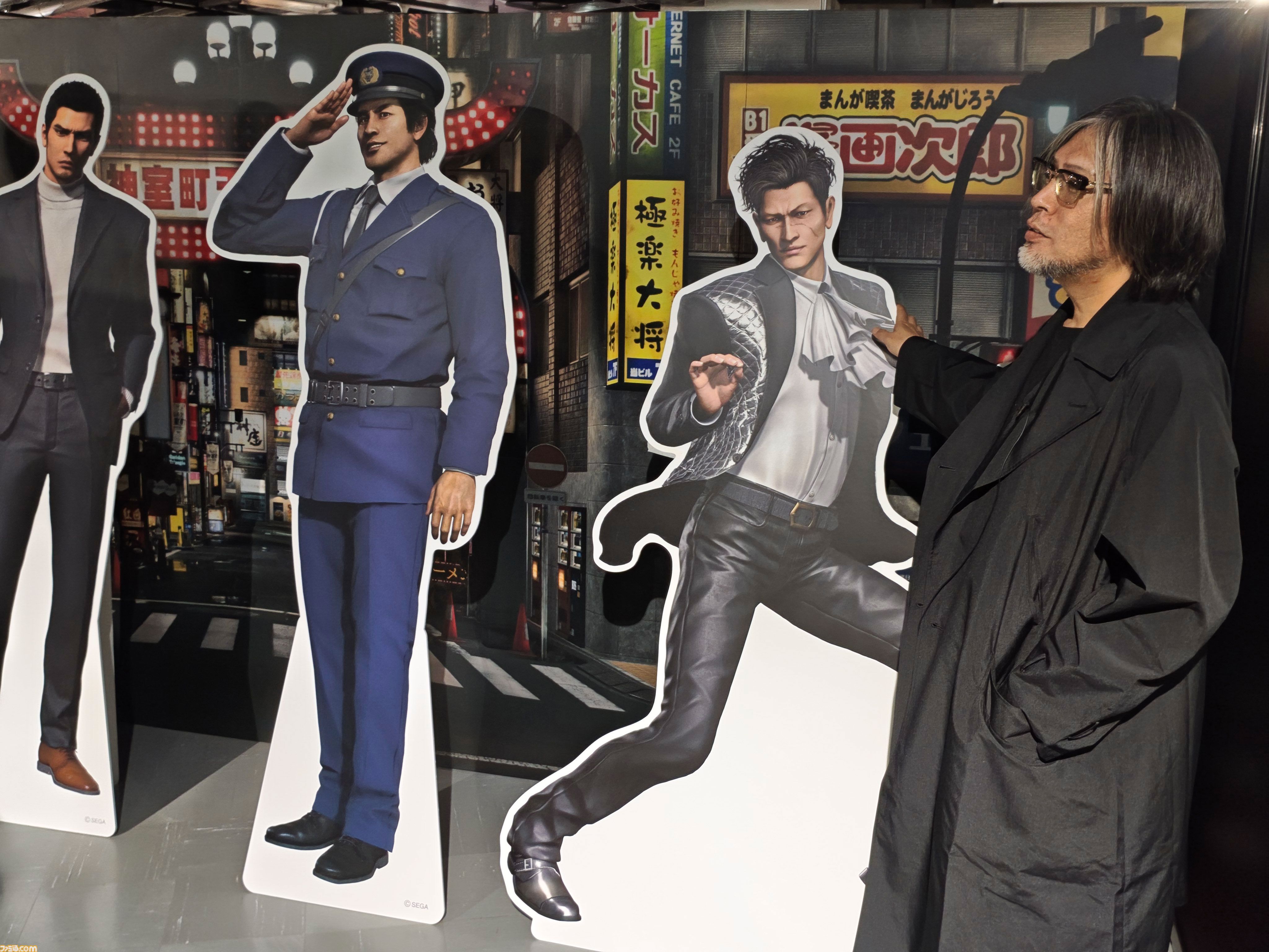 【龍が如く冠婚葬祭展】柏木さん（20歳）の見た目イメージは吉川晃司のモニカ。めでたい結婚式、散った男の葬儀もまとめてやる大型展示会レポ