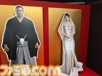 【龍が如く冠婚葬祭展】柏木さん（20歳）の見た目イメージは吉川晃司のモニカ。めでたい結婚式、散った男の葬儀もまとめてやる大型展示会レポ