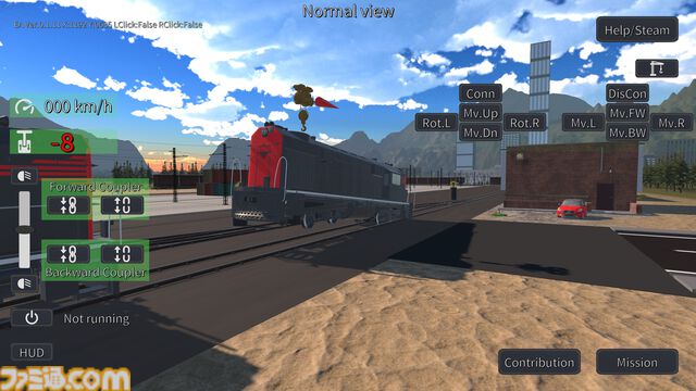 『みんなで Physical TRAIN ～チャムランド国営鉄道～』現実の鉄道物理に基づいたリアルな走りを追求したシミュレーターゲーム。早期アクセスが12月3日より配信