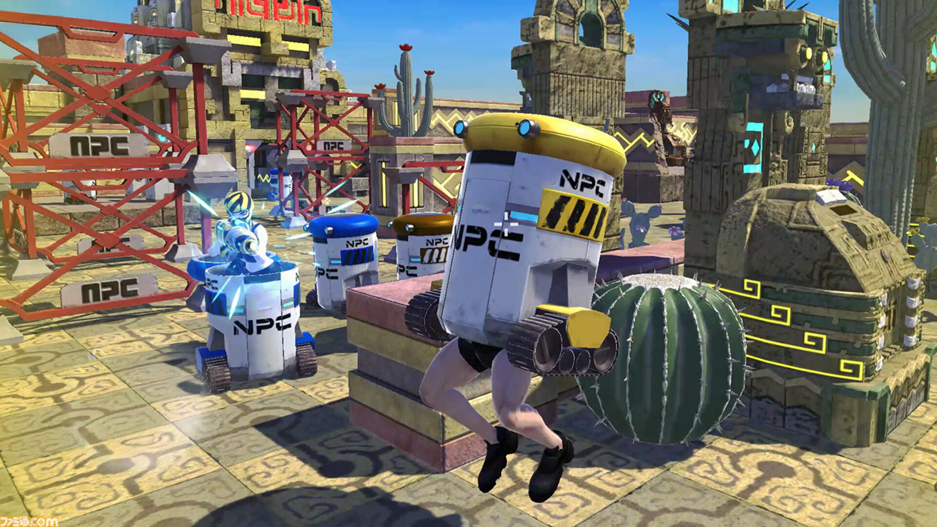 『VIVA NOBOTS』NPCロボっぽく動いて宝を盗む騙しあい対戦。人間だとバレずに振舞う心理戦。12/12よりSteamでオープンβテストを開始