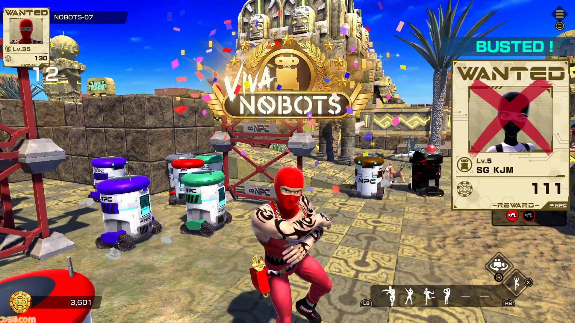 『VIVA NOBOTS』NPCロボっぽく動いて宝を盗む騙しあい対戦。人間だとバレずに振舞う心理戦。12/12よりSteamでオープンβテストを開始