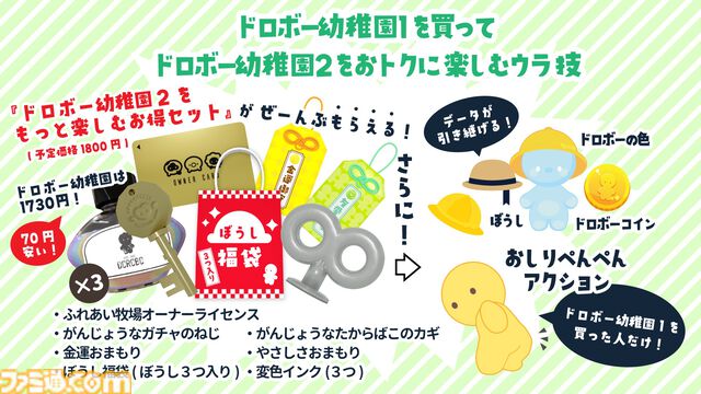 『ぬすんであそぼ！ドロボー幼稚園2』Switchで無料配信。ほかのプレイヤーと仲良く交流しながらお宝集め