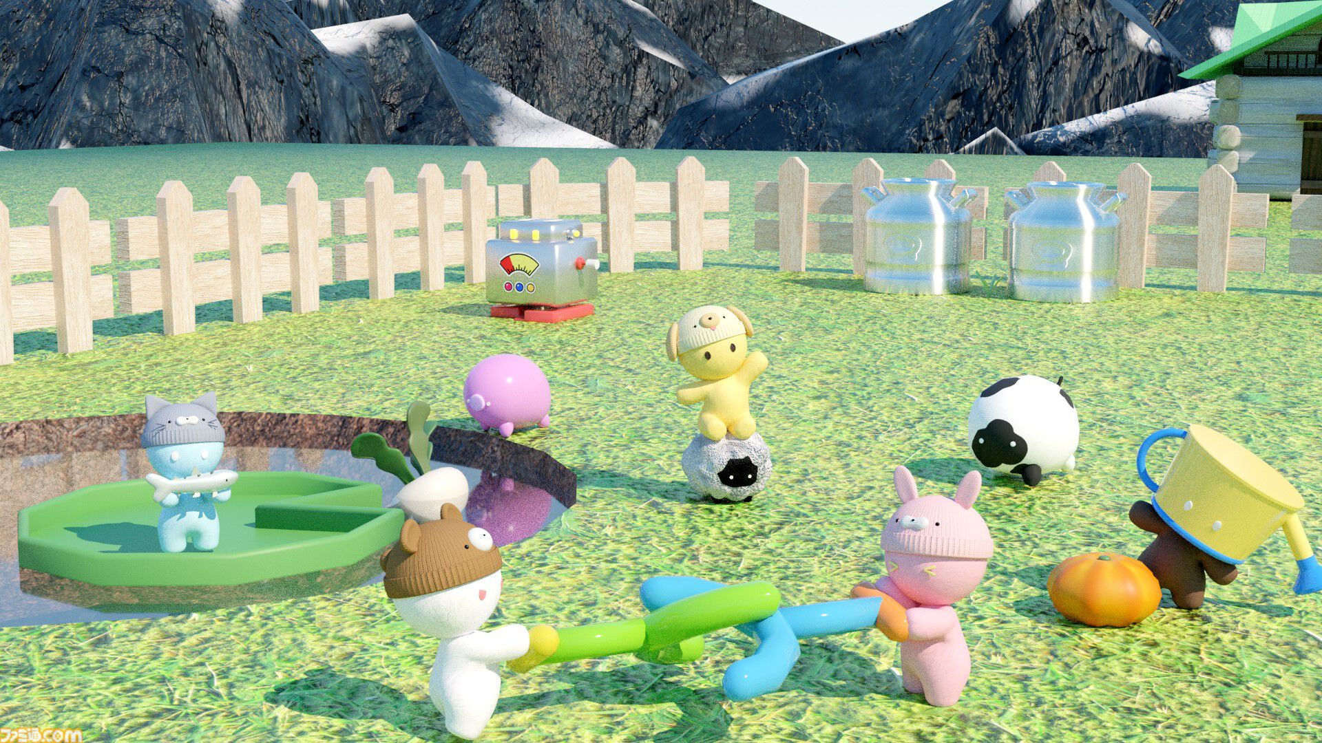 『ぬすんであそぼ！ドロボー幼稚園2』Switchで無料配信。ほかのプレイヤーと仲良く交流しながらお宝集め
