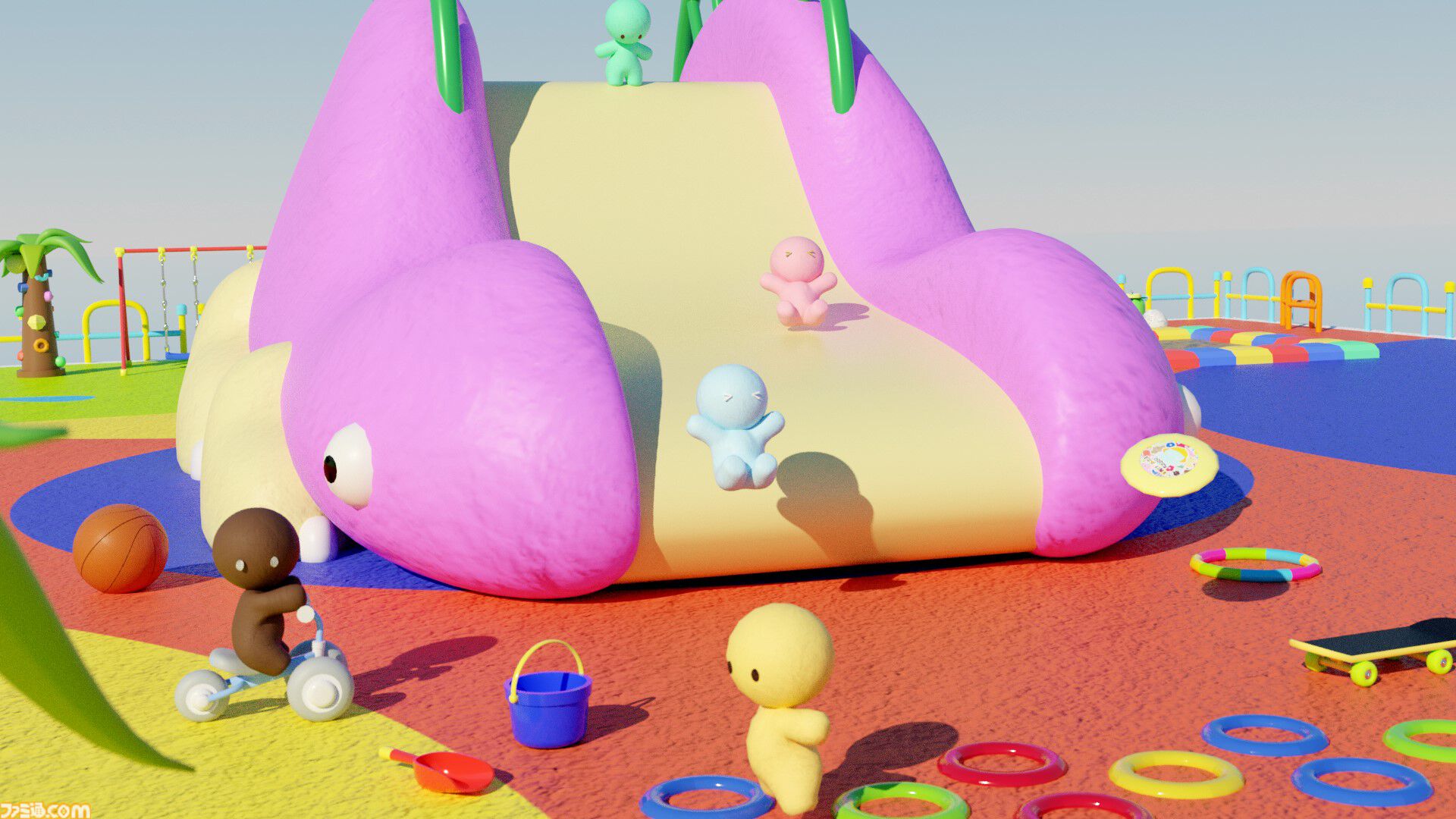 『ぬすんであそぼ！ドロボー幼稚園2』Switchで無料配信。ほかのプレイヤーと仲良く交流しながらお宝集め