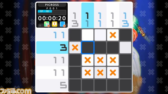 『ピクロスS』カプコン版／SNK版レビュー。ドット絵を描くとゲーセンやファミコンの記憶が押し寄せる。懐かしさとパズルの達成感で情緒がやばい