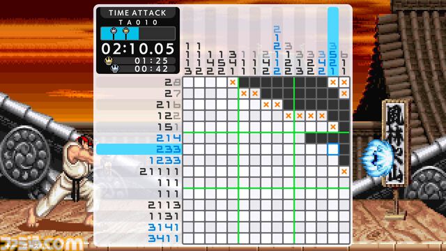 『ピクロスS』カプコン版／SNK版レビュー。ドット絵を描くとゲーセンやファミコンの記憶が押し寄せる。懐かしさとパズルの達成感で情緒がやばい