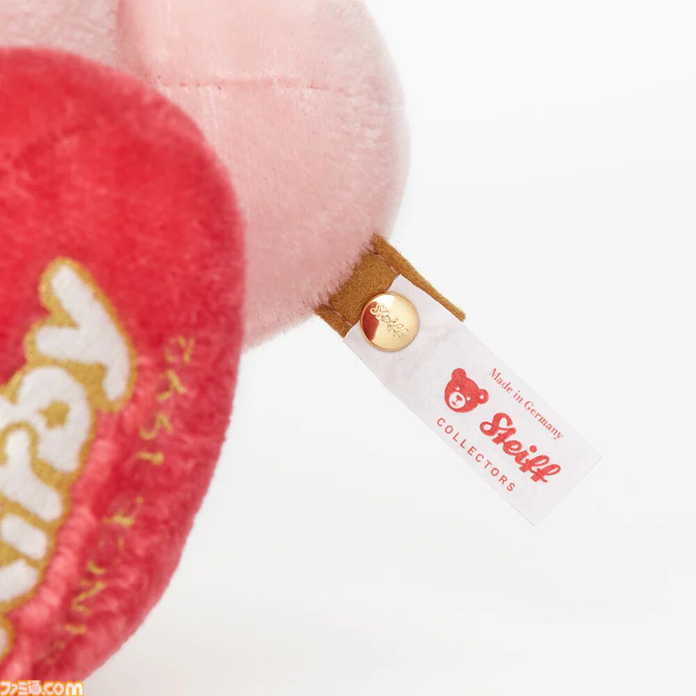 星のカービィ』高級テディベアブランド“シュタイフ”コラボぬいぐるみの