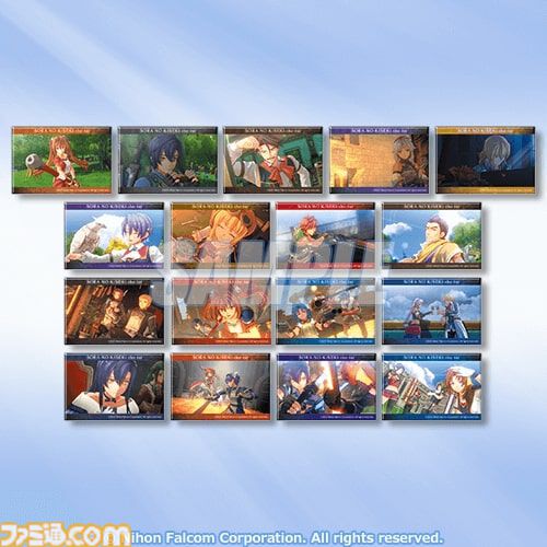 空の軌跡 the 1st』オンラインくじが12月4日発売。リメイク版と