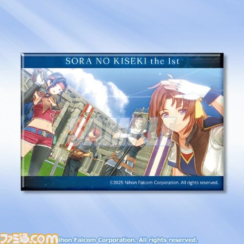 『空の軌跡 the 1st』オンラインくじが12月4日発売。リメイク版とオリジナル版のイラストを使用したバースデープレートなどが当たる