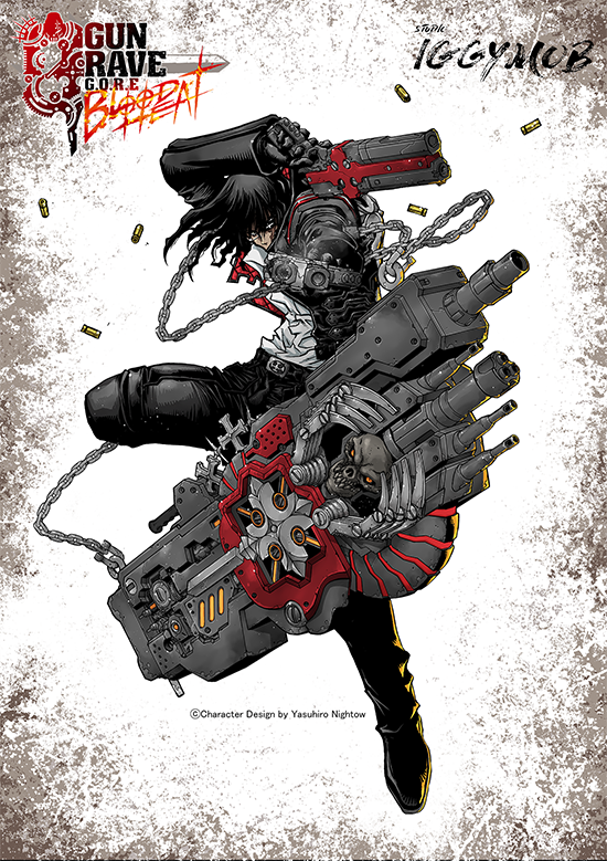 『ガングレイヴ』新作『GUNGRAVE G.O.R.E: BLOOD HEAT』内藤泰弘氏が描く“気合が入りすぎた”という新規イラストが公開