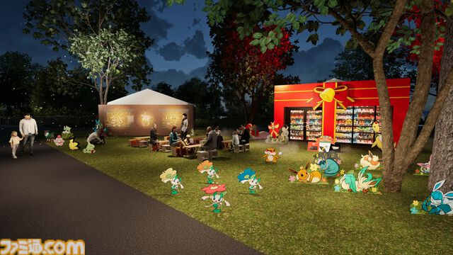 『ポケモンZ-A』追加コンテンツ『M次元ラッシュ』配信を記念したクリスマスイベントが横浜赤レンガ倉庫で12月11日より開催。メガライチュウX/Y＆ピカチュウがツリーやゲートを彩る